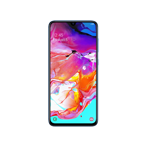 Samsung Galaxy A70 Cracked Rear Glass Replacement