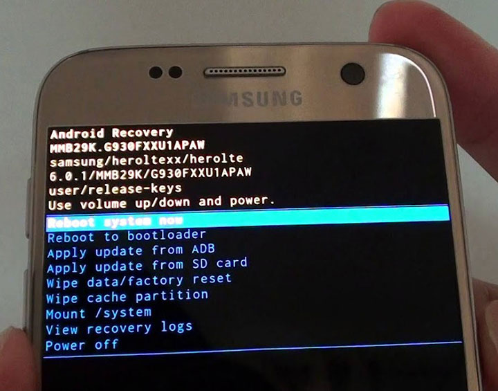 Factory Reset Samsung Device
