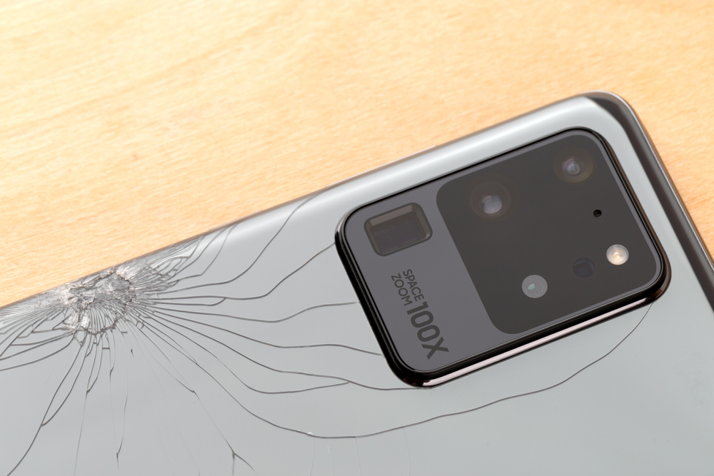 cracked Samsung Galaxy S20 Ultra repairs australia