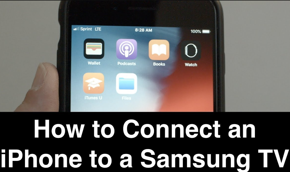 Watch iphone deals on samsung tv