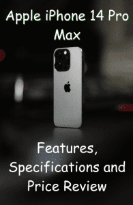 Apple iPhone 14 Pro Max Features Price Review