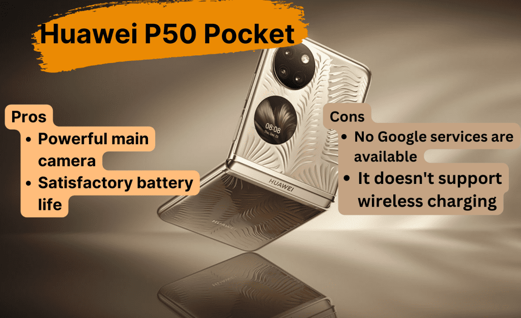 Huawei P50 Pocket product description