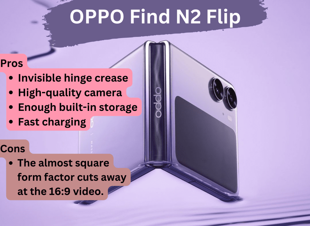 OPPO Find N2 Flip features