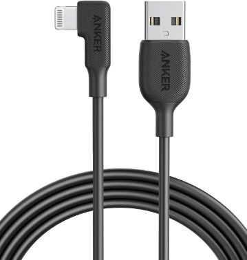 Anker USB-A to 90-degree Lightning Cable (6 feet)