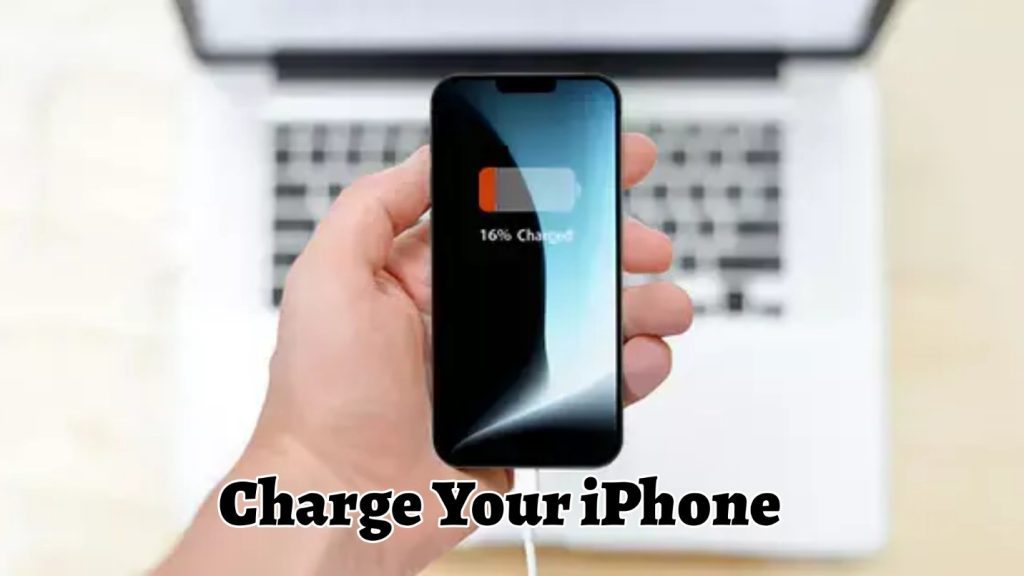 Charge your iPhone