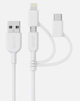 The best three-in-one (Lightning, Micro-USB, and USB-C) Cable