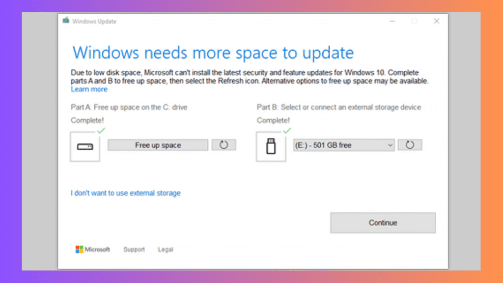 Freeing Up Space For Increasing Performance Of Your Slow Surface Pro (Disk Clean Up)