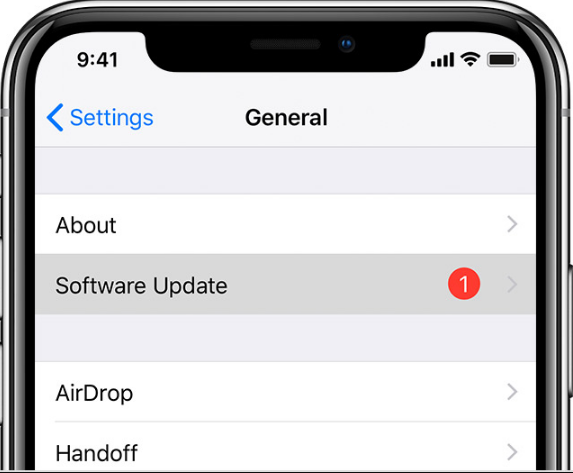 update iPhone iOS Software