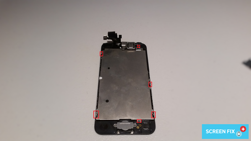 Remove metal LCD plate